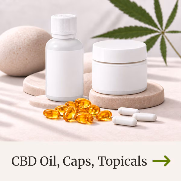 CBD Oil Caps Topicals collection