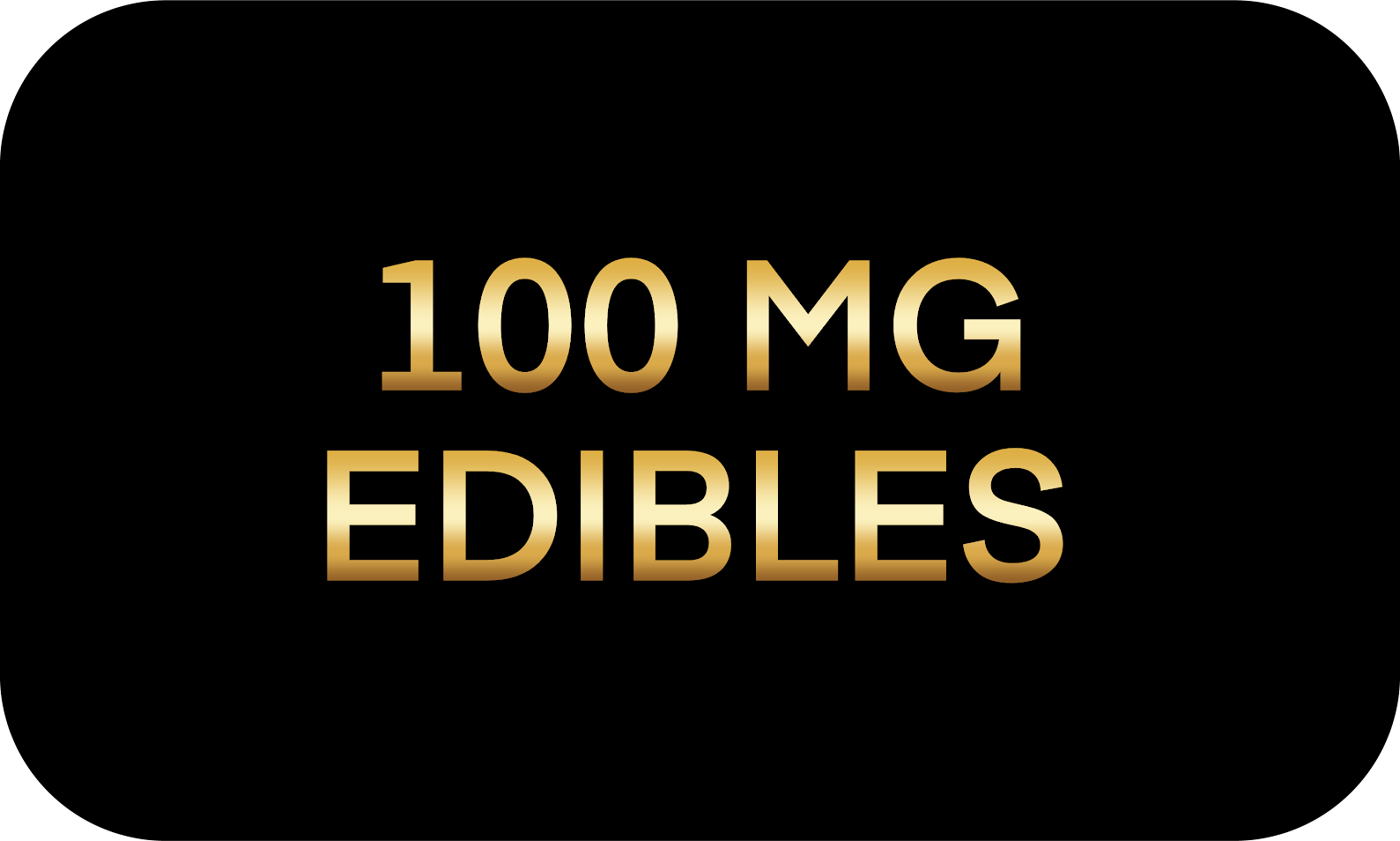 100 mg edibles collection