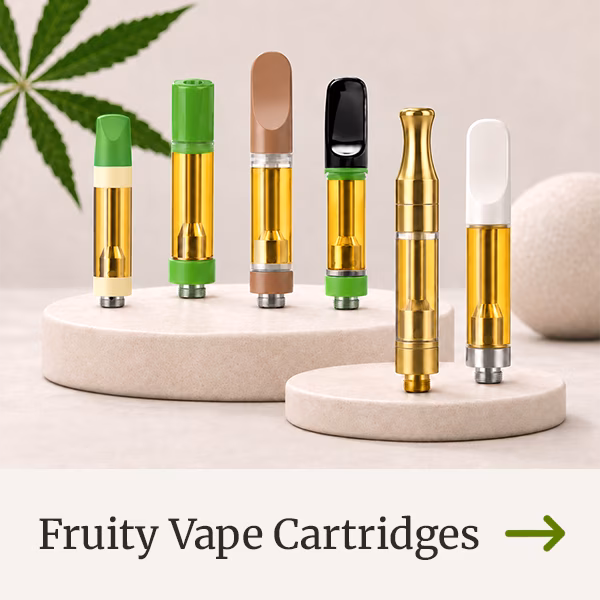 Fruity Vape Cartridges collection