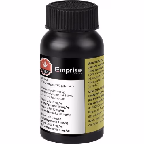 Emprise Canada - Light Year THC Softgels (Zkittlez)