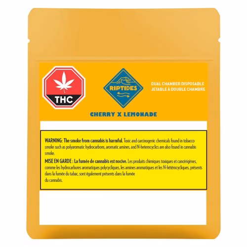 Riptides - Cherry X Lemonade Dual Disposable Aio Vape