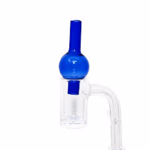 Bubble funnel carb cap