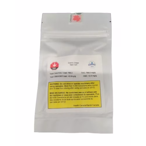 Cosmic Extracts - Grape Live Rosin Vape Cart