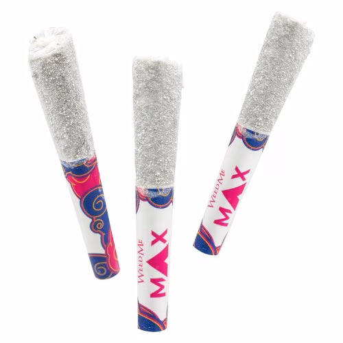 Weed Me Max - THCa² Grape Galaxy Infused Pre-Roll - Indica - 3x0.5g