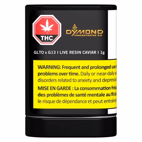 Dymond Concentrates 2.0 - GLTO x G13 Live Resin Caviar