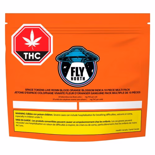 Fly North - Space Tokens Live Rosin Blood Orange Blossom Multi Pack