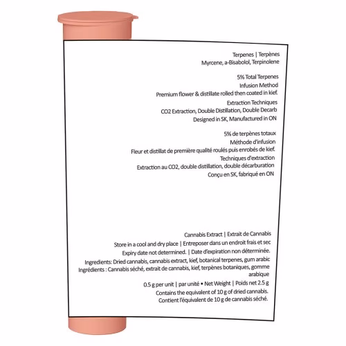 Trippy Sips - Peach High-Alive Infused