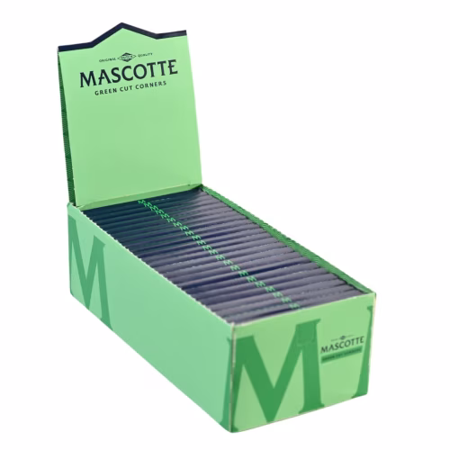 Mascotte Green Cut Corners Rolling Papers