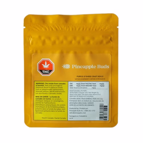 Pineapple Buds - Purple G*shers Craft (Gushers)