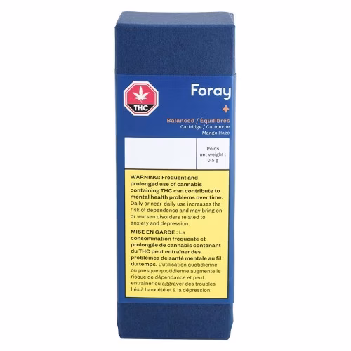 Foray - Mango Haze Balanced 510 Thread Cartridge