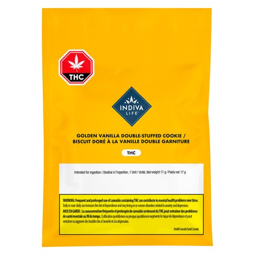 Golden Vanilla Double Stuffed Cookie image 2