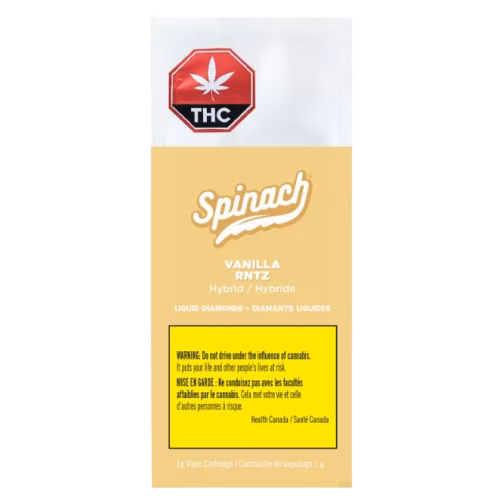 Spinach - Vanilla RNTZ Liquid Diamond Vape Cart