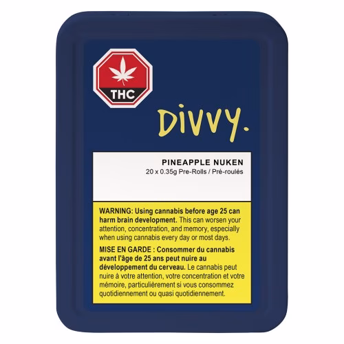 Divvy - Pineapple Nuken Pre-Rolls