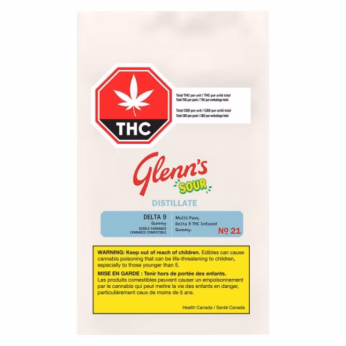 Glenn's - No.21 Distillate Delta 9 - Sour Mango