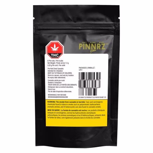 PINNRZ™ - Yellow (Fruit and Citrus and Berry)