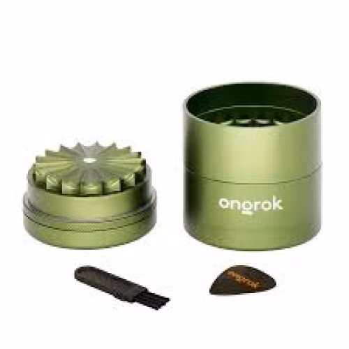 5 Piece Storage Grinder (Flower Petal Teeth) By Ongrok