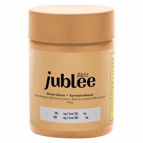 Jublee - Extra Strenght CBD Body Butter Sweet Citrus