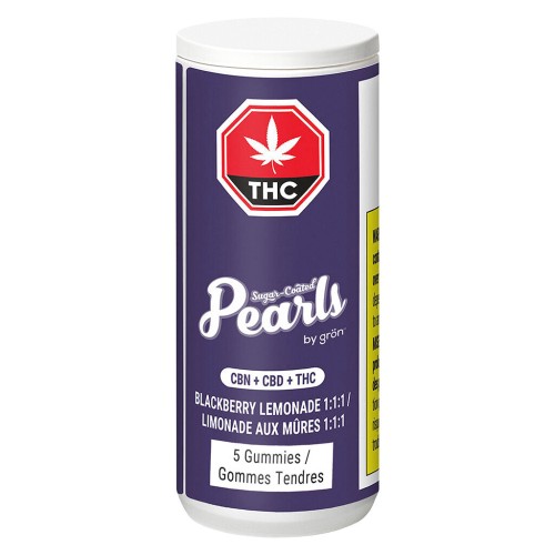Pearls by Grön - Blackberry Lemonade 1:1:1 CBN/CBD/THC