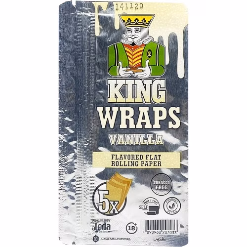 King Blunt Hemp Wrap Vanilla