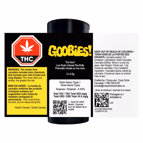 The Goo! - Goobies! Live Rosin Infused