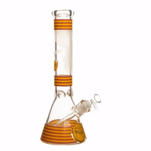 MB754 Rasta Leo Glass Bong