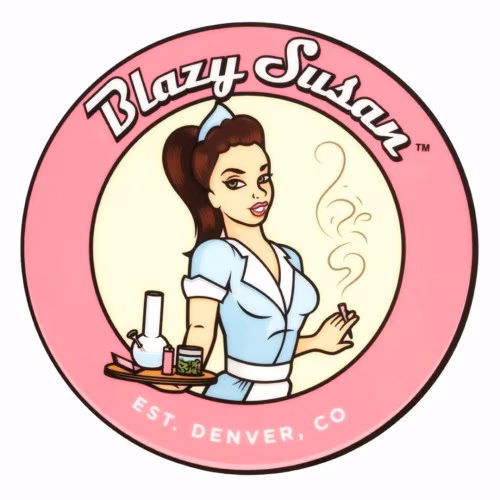 Blazy Susan Round Silicone Dab Mat