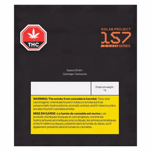 Kolab Project - 157 Series Guava OG 90+ 510 Thread Cartridge
