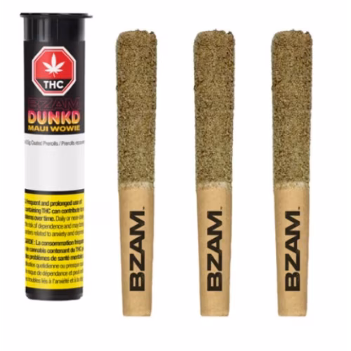BZAM - DUNKD Maui Wowie Infused Pre-Roll
