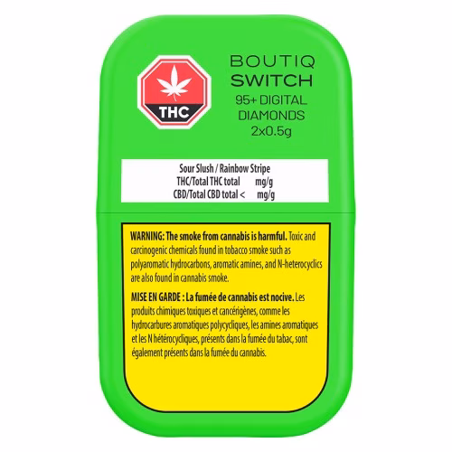 Boutiq - Switch 95+ Digital Diamonds Sour Slush / Rainbow Belts AIO