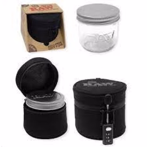 Raw Smell Proof Cozy & Jar