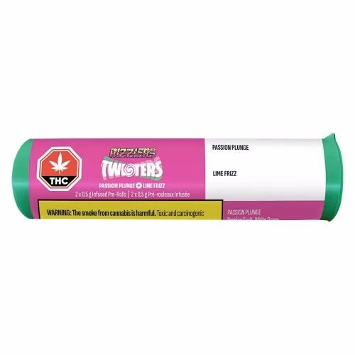 Rizzlers - Twisters - Passion Plunge & Lime Frizz Razz Infused