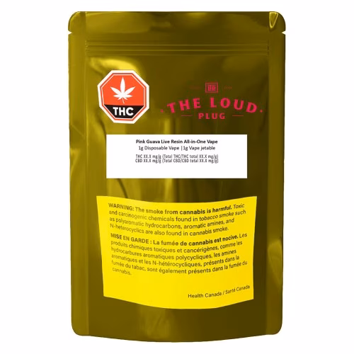 The Loud Plug - Pink Guava Live Resin All-in-one Vape