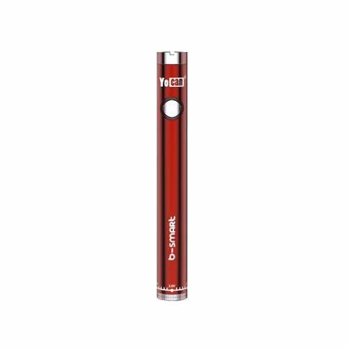 Cannabis Vaporizer - Yocan B-Smart Variable Voltage 510 Battery Kit with Charger (Red)
