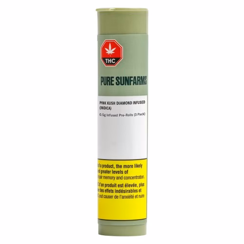 Pure Sunfarms - Pink Kush Diamond Infused Pre-Rolls