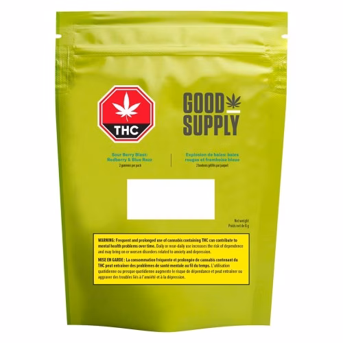 Good Supply - Sour Berry Blast: Redberry & Blue Razz Soft Chews