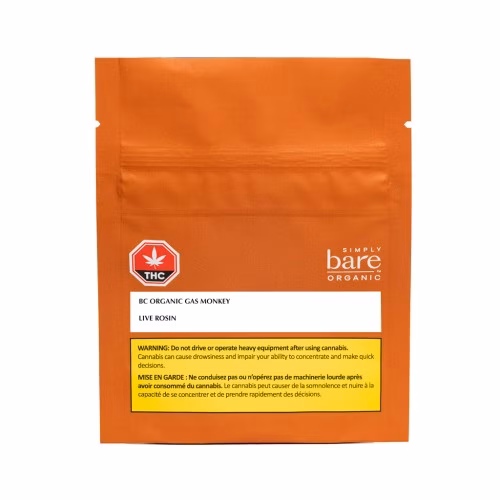 Simply Bare - BC Organic Gas Monkey