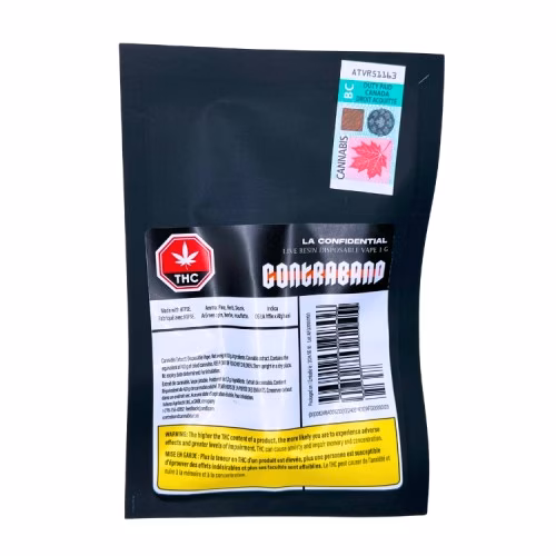 Contraband - LA Confidential Live Resin Disposable Vape
