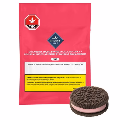Indiva Life - Strawberry Double Stuffed Chocolate Cookie