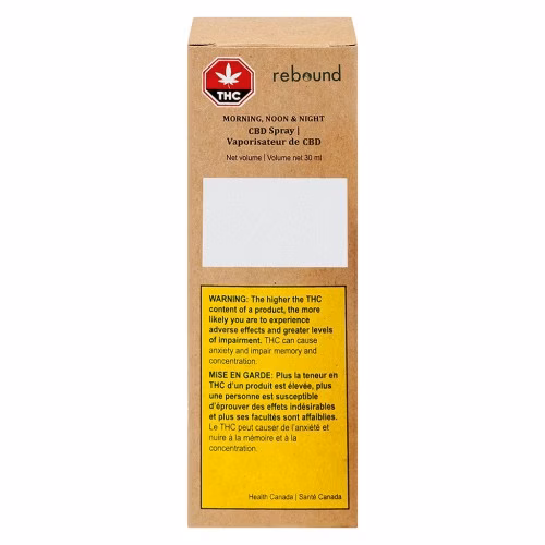 Rebound by Stewart Farms - Morning Noon & Night CBD Sublingual Spray
