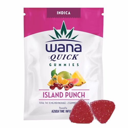 Wana - Quick Island Punch Indica Soft Chews