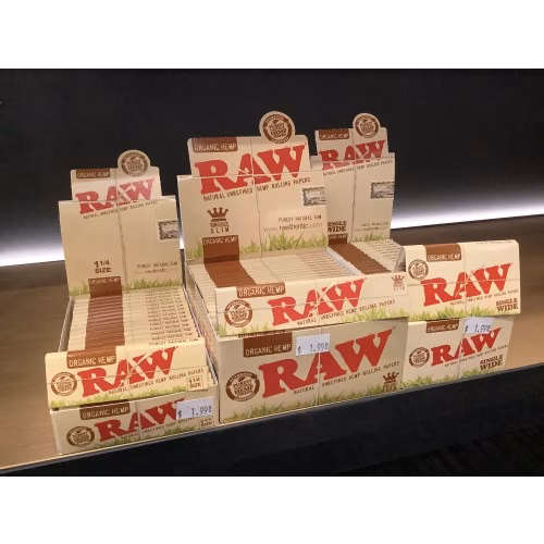 Raw Organic Hemp Rolling Papers