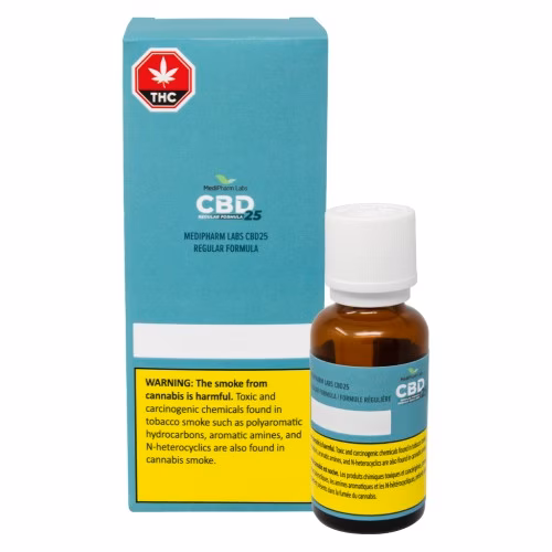 MediPharm Labs - CBD25 Regular Formula Oil