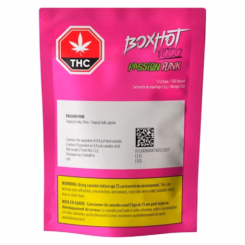 BOXHOT - Passion Punk 510 Thread Cartridge