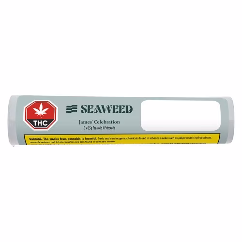 Seaweed Craft Cannabis - James' Celebration: Craft Small Batch Rotational Pre-Roll