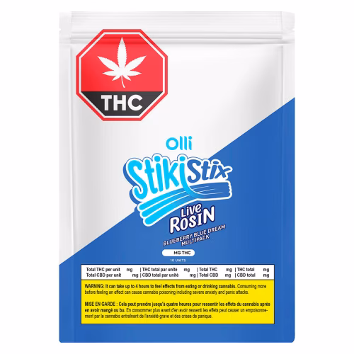 Stikistix - 100 THC Multipack Live Rosin Sour Blueberry Blue Dream