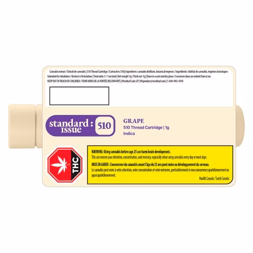 Standard Issue - Grape 510 Thread Cartridge