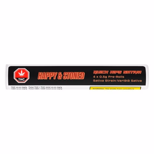 Happy & Stoned - Quick Rips Sativa Pre-Roll