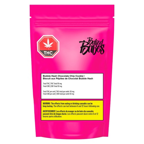 Baked Babes - Bubble Hash Chocolate Chip Cookie