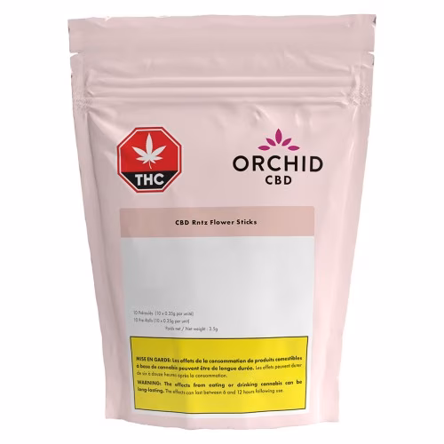 Orchid CBD - CBD Rntz Flower Sticks