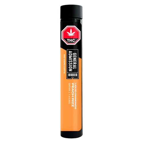 General Admission - Peach Rizz Liquid Diamond 510 Thread Vape Cartridge